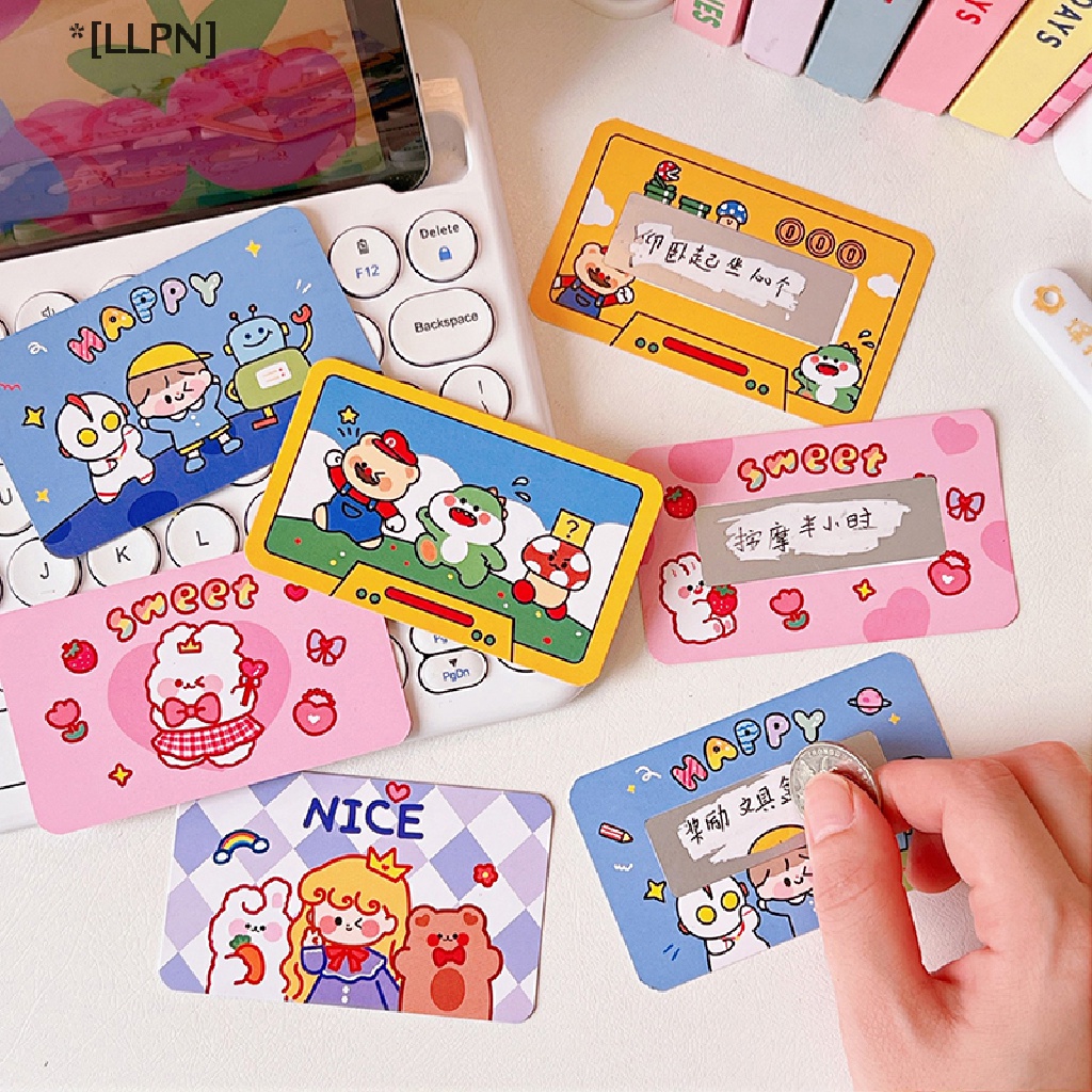 Bộ Thẻ Dán May Mắn Chống Trầy Xước DIY Cho Bé