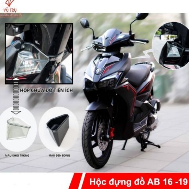 [Mã LIFEAUMAY giảm 10% tối đa 30k đơn 150k] Hộc đựng đồ AB 2016 - 2020 Ari Blade