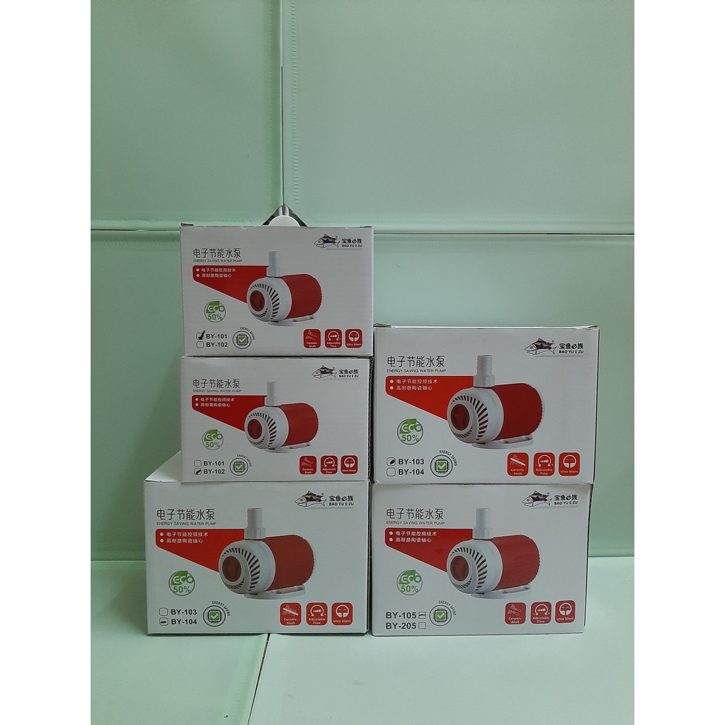 Máy bơm bể cá cảnh Baoyu BY101-BY102-BY103-BY104-BY105-BY106-BY107