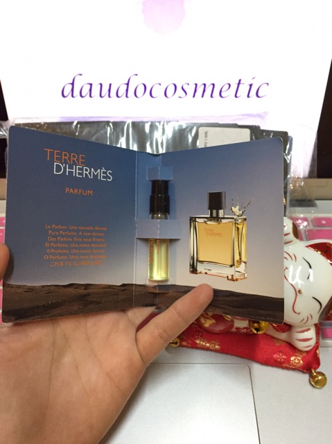 [ vial nam ] Nước hoa Hermes Terre D'Hermes EDT 2ml - Terre EDP 1.5ml | BigBuy360 - bigbuy360.vn