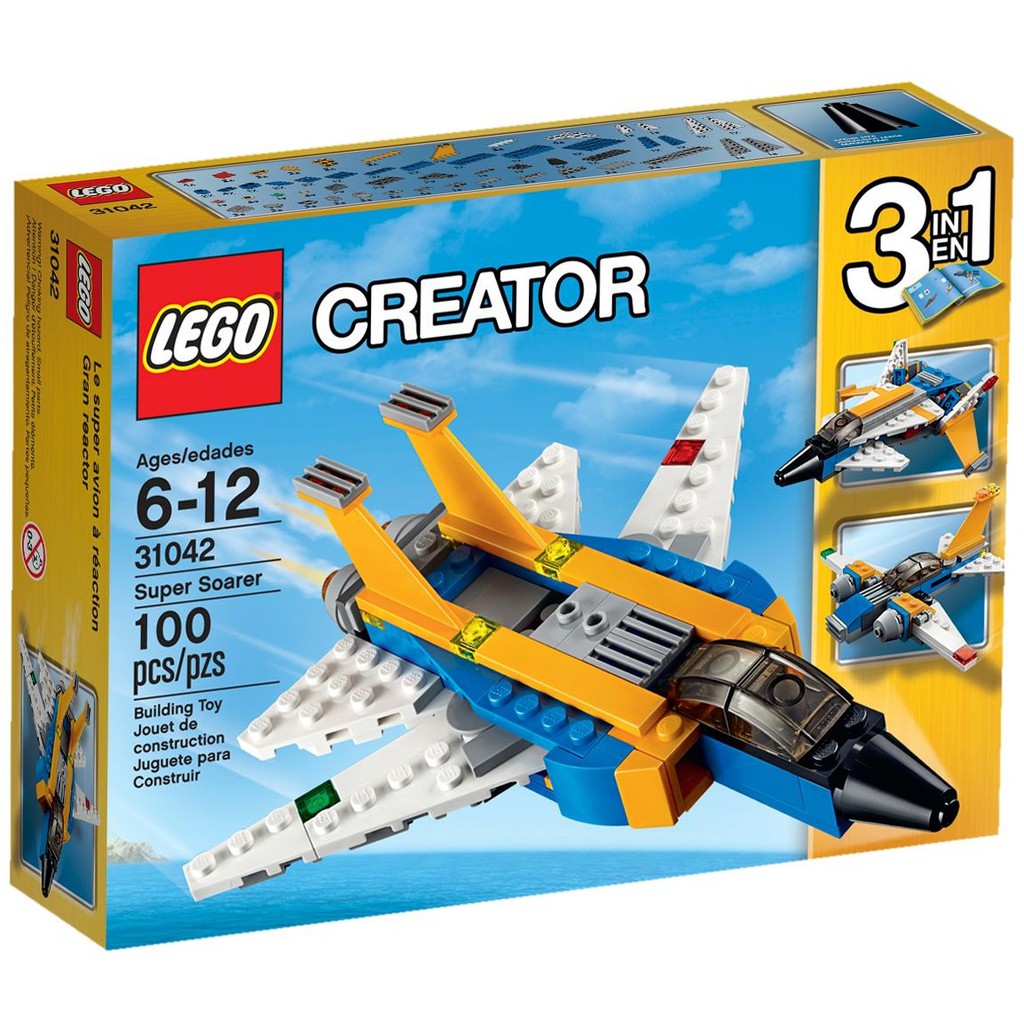 LEGO 31042 Creator - Siêu Máy Bay Phản Lực