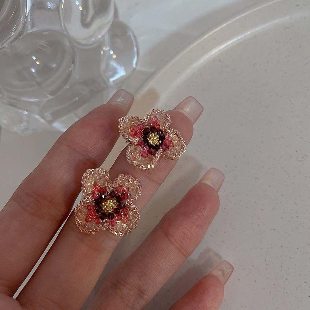 Bông Tai Hợp Kim Dáng Dài Thiết Kế Đơn Giản Ngọt Ngào Cho Nữ|Bông Tai Đinh Tán Thiết Kế Cá Tính Thời Trang