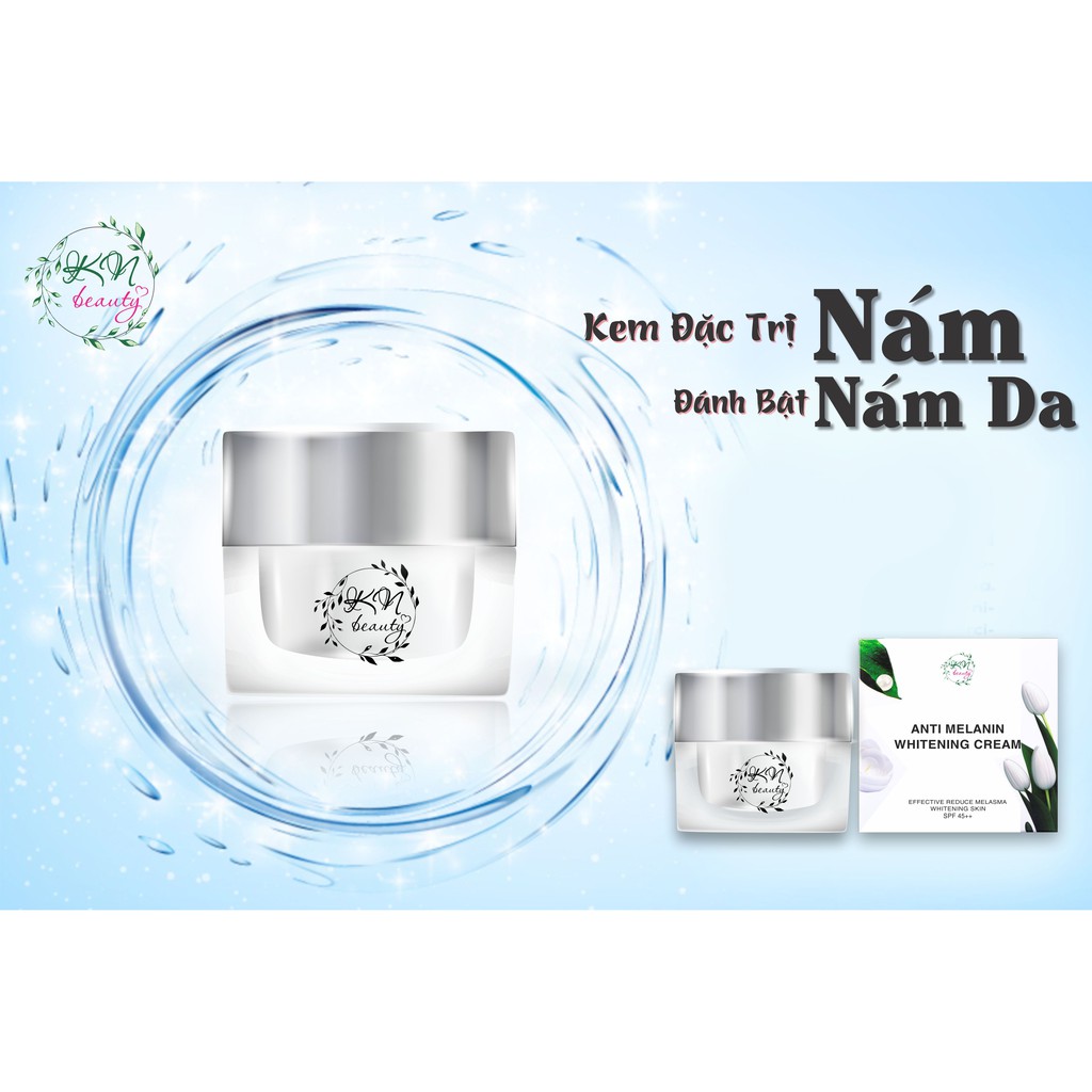 Bộ Đôi Tri Nám, Dưỡng Trắng Da KN BEAUTY