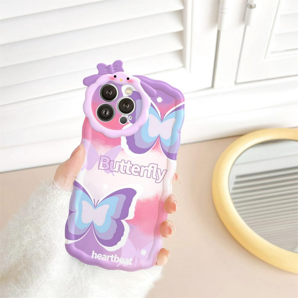 Ốp lưng iphone nơ lượn sóng Butterfly 6/6plus/6s/6splus/7/7plus/8/8plus/x/xs/11/12/13/14/pro/max/promax/plus/shin/case