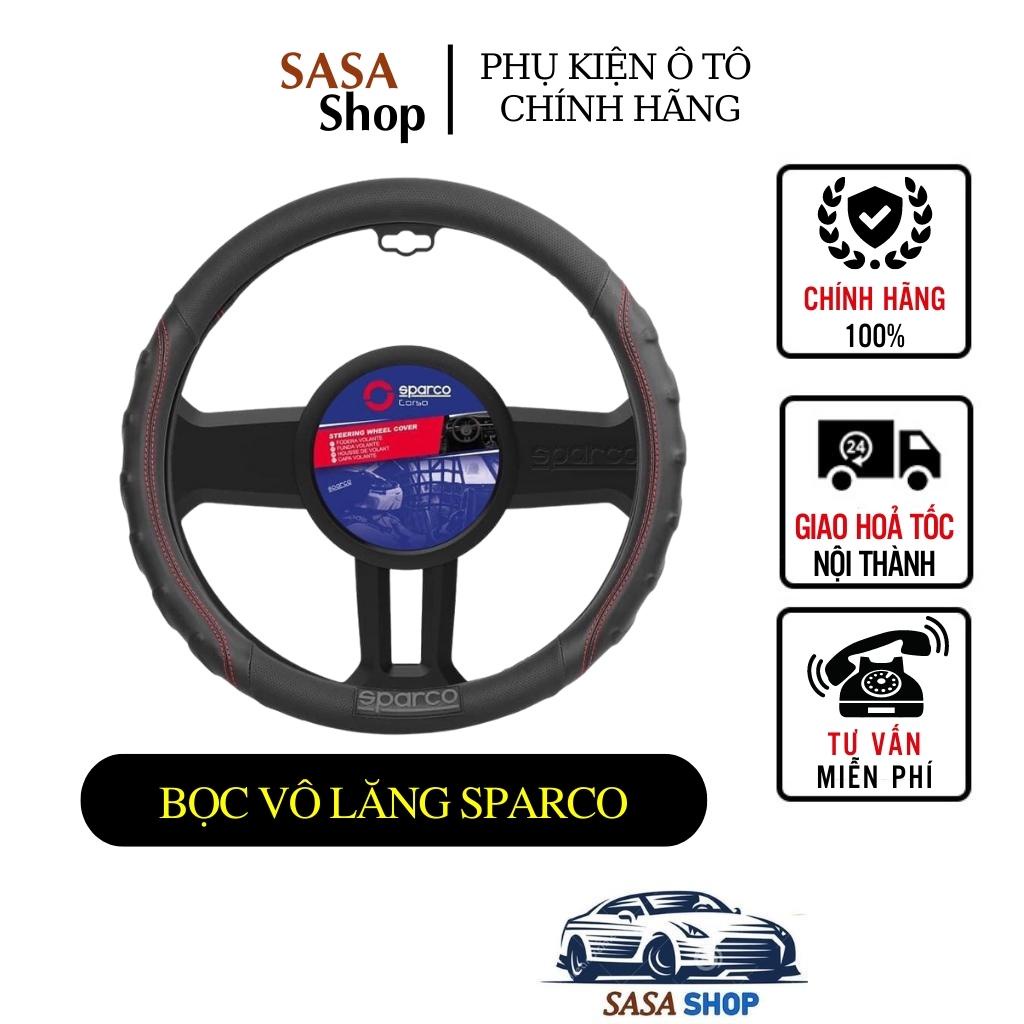 Bọc Vô Lăng Da - Chính Hãng Sparco Italia - Full Mẫu Dcut, Tròn Và Màu Sắc