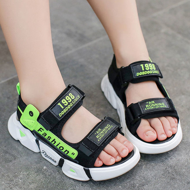 Cậu bé sandals cô gái mới giày học sinh giày thể thao hàn quốc dép mềm PAPAYA0041