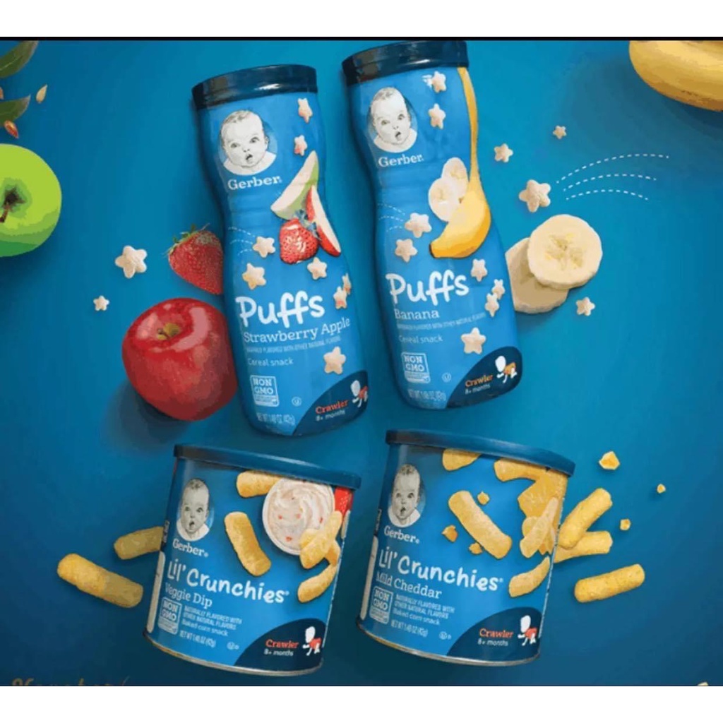 BÁNH ĂN DẶM GERBER MỸ