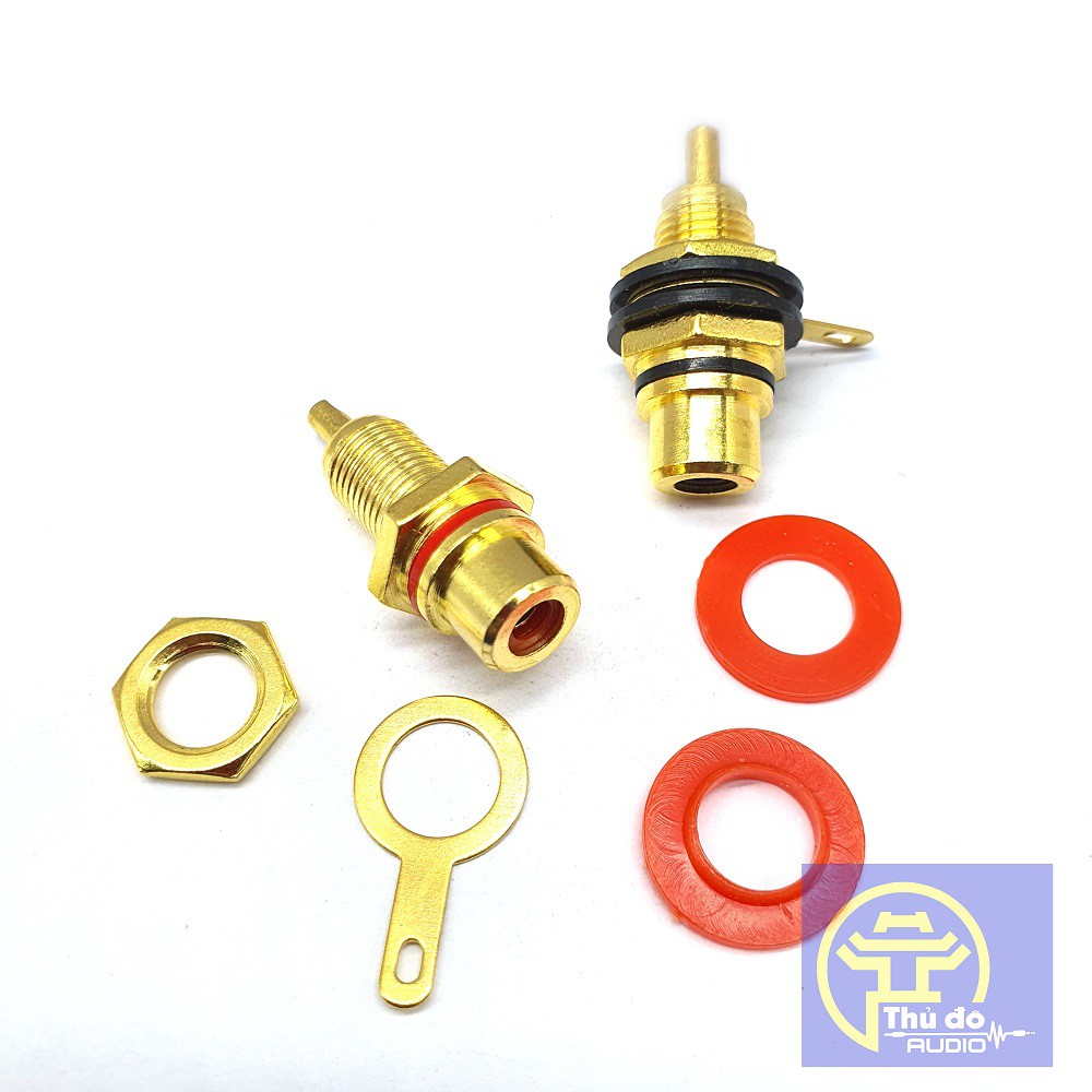 Bộ 04 Cọc loa AV/ Cọc loa RCA loại tốt