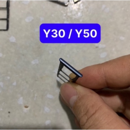 Khay sim điện thoại Vivo Y30 / Y30i / Y50 dùng chung
