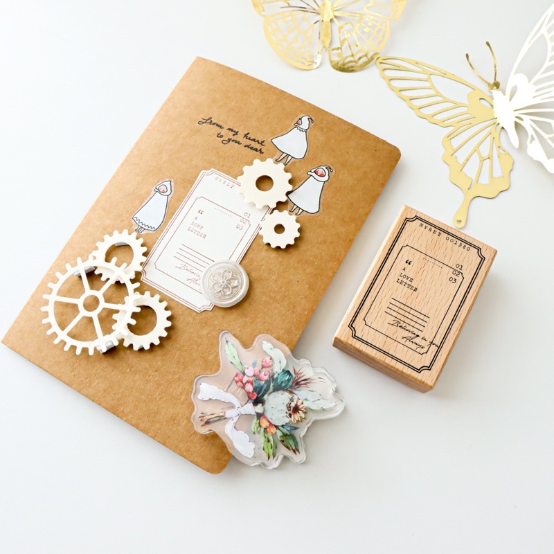 Set DIY Thiệp Nổi Vintage Xinh Xắn - Hidari