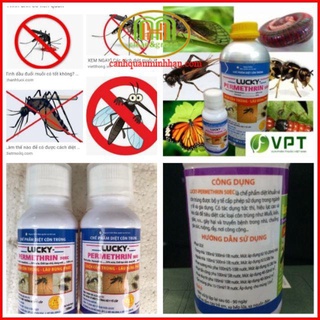 Chế phẩm diệt côn trùng ruồi muỗi kiến gián....(chai/100ml)