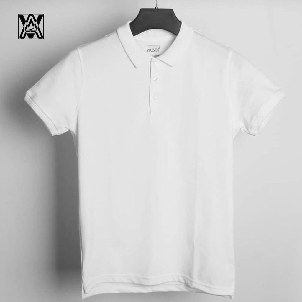 Áo Thun Nam Trơn Tay Ngắn có cổ bẻ đẹp Polo Nam cao cấp chất cotton AT01 | BigBuy360 - bigbuy360.vn