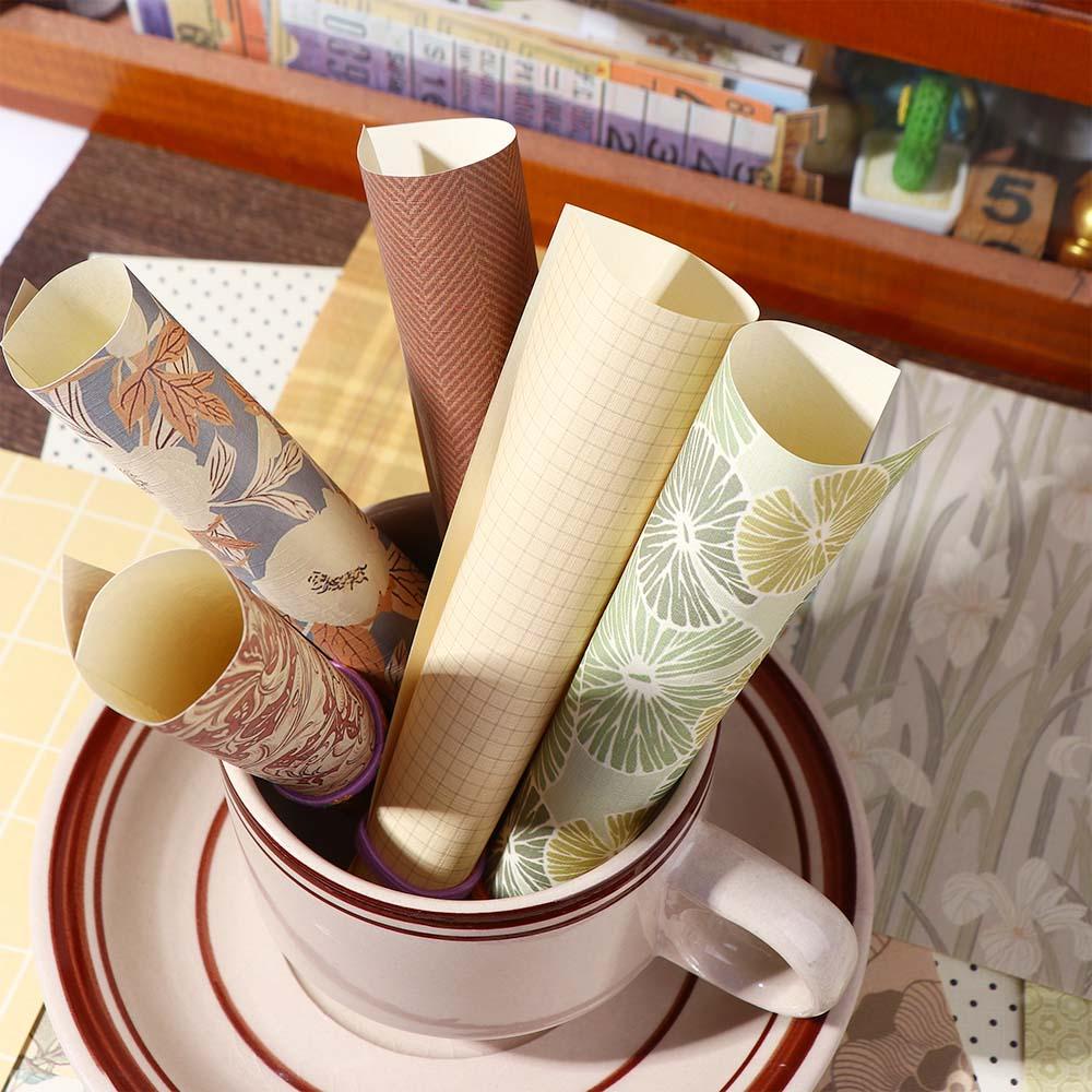 Giấy Phông Nền Trang Trí Trường Học / Văn Phòng Handmade Phong Cách Vintage