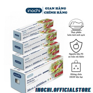 Bọc thực phẩm pe shinsen inochi 30*10000 cm, bọc thức ăn, bảo quản thực phẩm tủ lạnh, inochi.officialstore