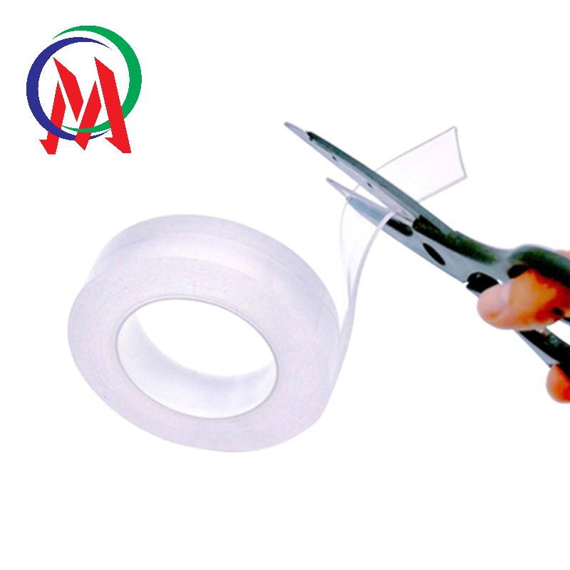 Băng keo nano 2 mặt dán cố định đồ vật đa năng siêu dính 3cm x 3m dày 1mm