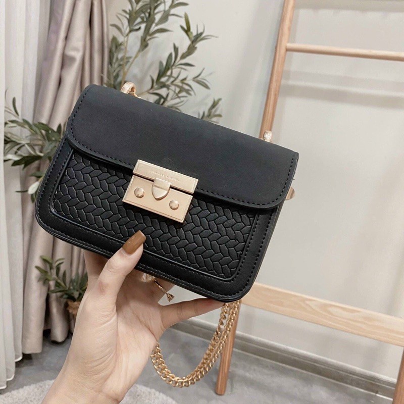 Túi CNK MINI XÍCH VÀNG