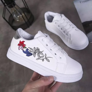 GIÀY SNEAKER HOA ZARAA GÓT BẠC