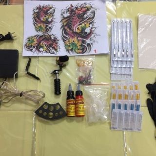 Combo bộ kit 1 máy xăm Rotary Trung cấp