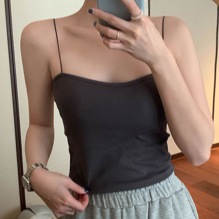 Áo Dây Mỏng Có Mút Đệm Ngực Thời Trang Quyến Rũ 41142