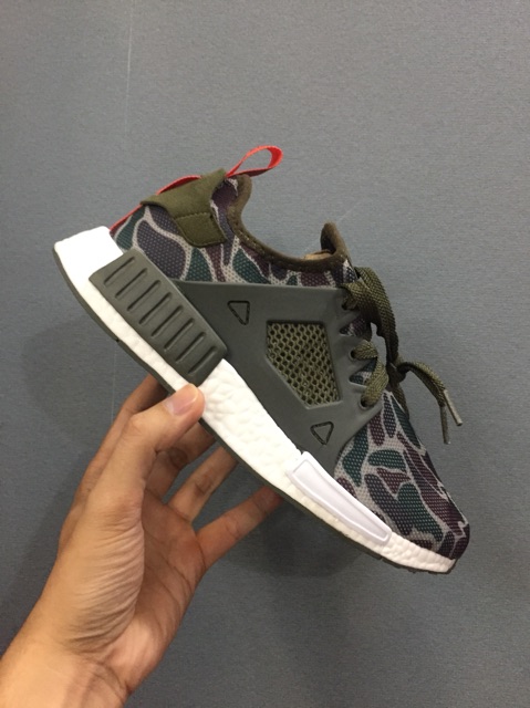 Giày NMD BaBe xr1 nam nữ cá tính mạnh (camo)