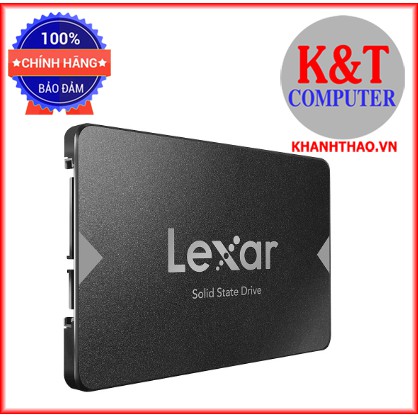 [Mã ELCL88 giảm 7% đơn 500K] Ổ cứng SSD 128GB Lexar NS100 2.5-Inch SATA III - Hàng Chính Hãng