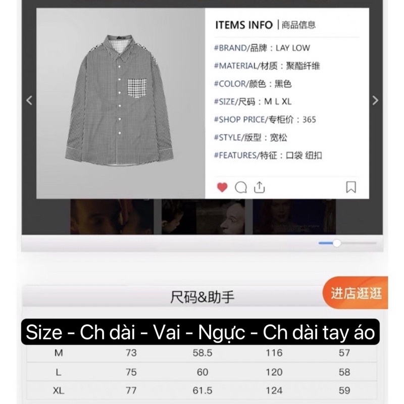 Áo sơ mi tay dài 8239 Nelly Heybig form rộng dành cho nam và nữ 39 12 100