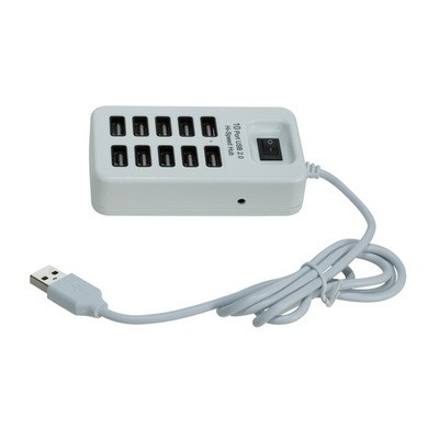 Bộ Chia 10 Cổng Usb2.0Hub P-1603 Kèm Công Tắc 1.0m