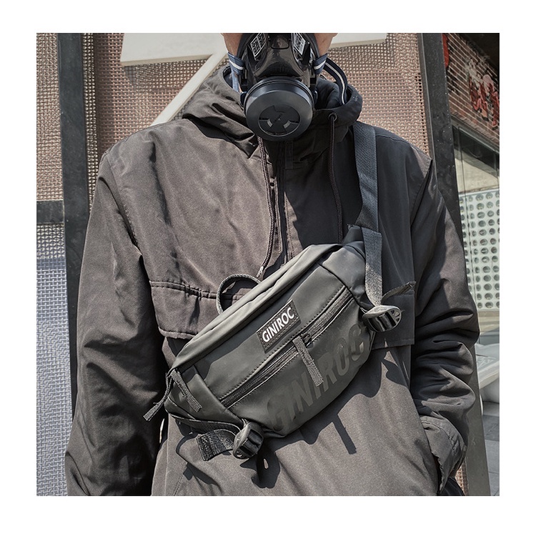 Túi Đeo Chéo Nam Và Nữ Thiết Kế Thời Trang Siêu Tiện Lợi Có Thể Đeo Bụng Đeo Hông Đều Được