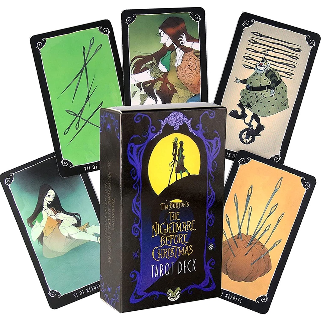{Kèm quà tặng} Bộ bài tarot Nightmare Before Christmas Tarot