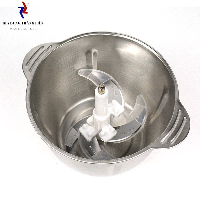 Máy xay thịt , máy xay đa năng Sokany 4 lưỡi, cối 3L Inox 304, công suất lớn 600w_Hàng chính hãng BH 12 tháng