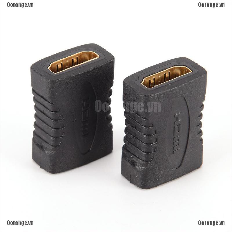 MT Hot Sale 2PCS HDMI Female to Female Coupler Extender Adapter Connector F/F for HDTV HD BH