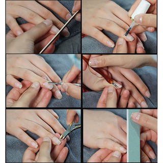 Bộ làm móng(sơn gel 24 chai +Máy Hơ Gel SUN 5+Dụng cụ làm móng+TOP&BASE&top lì sơn gel) bộ làm nail tại nhà
