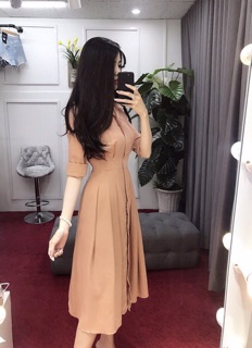 Đâm Sơ Mi chiết Li eo