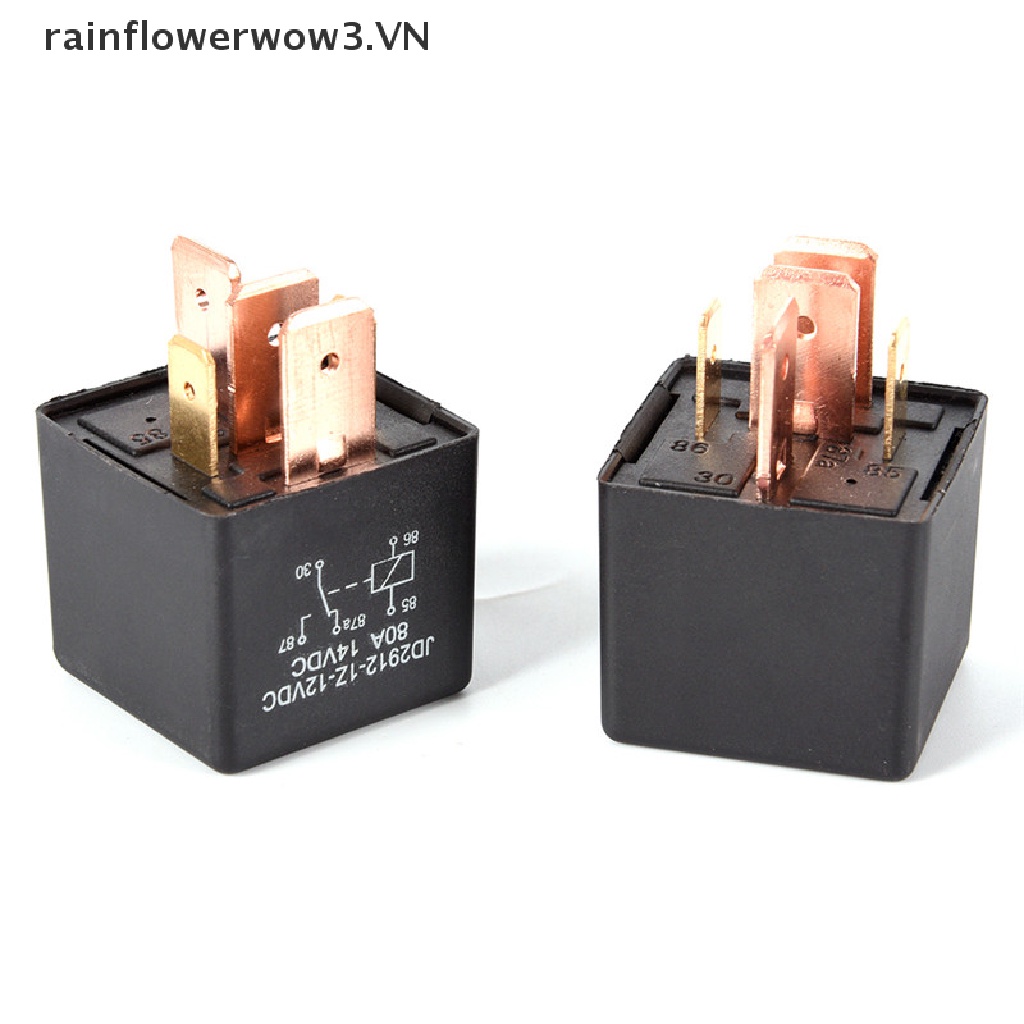 Rơ Le DC SPDT 80A 5 Pin 12V Chống Thấm Nước Chuyên Dụng Cho Xe Hơi