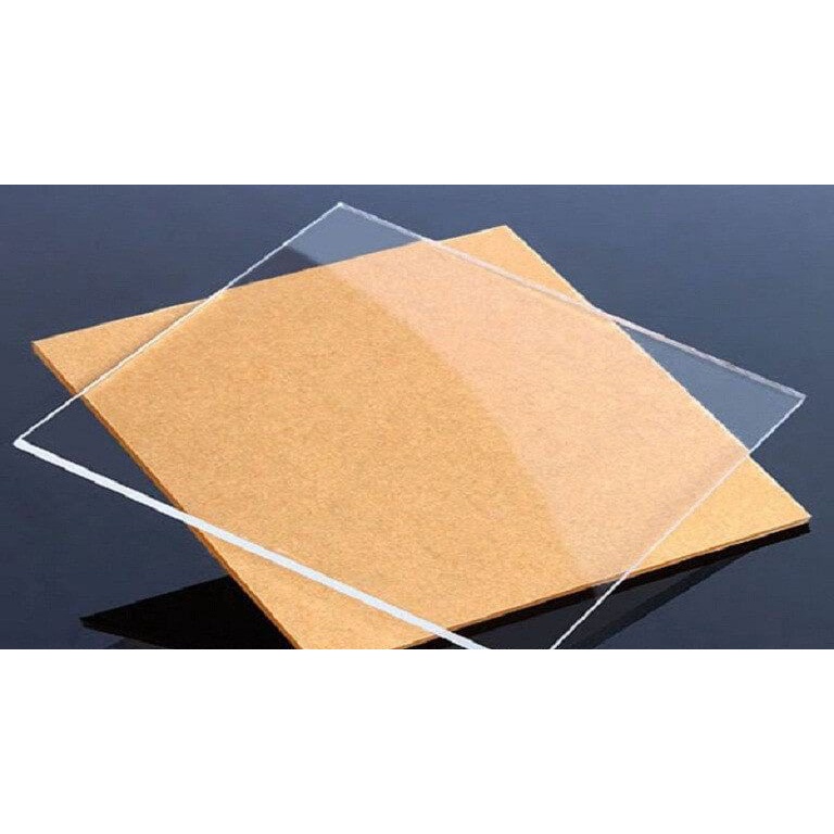 3mm 30x60cm Tấm nhựa mica cứng trong suốt làm hồ cá, hộp kính, đồ chơi, trang trí
