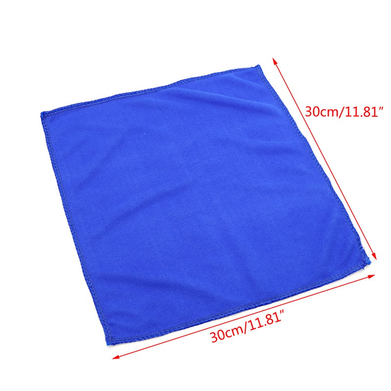 Set 5 khăn mềm thấm hút sợi siêu nhỏ dùng vệ sinh xe hơi