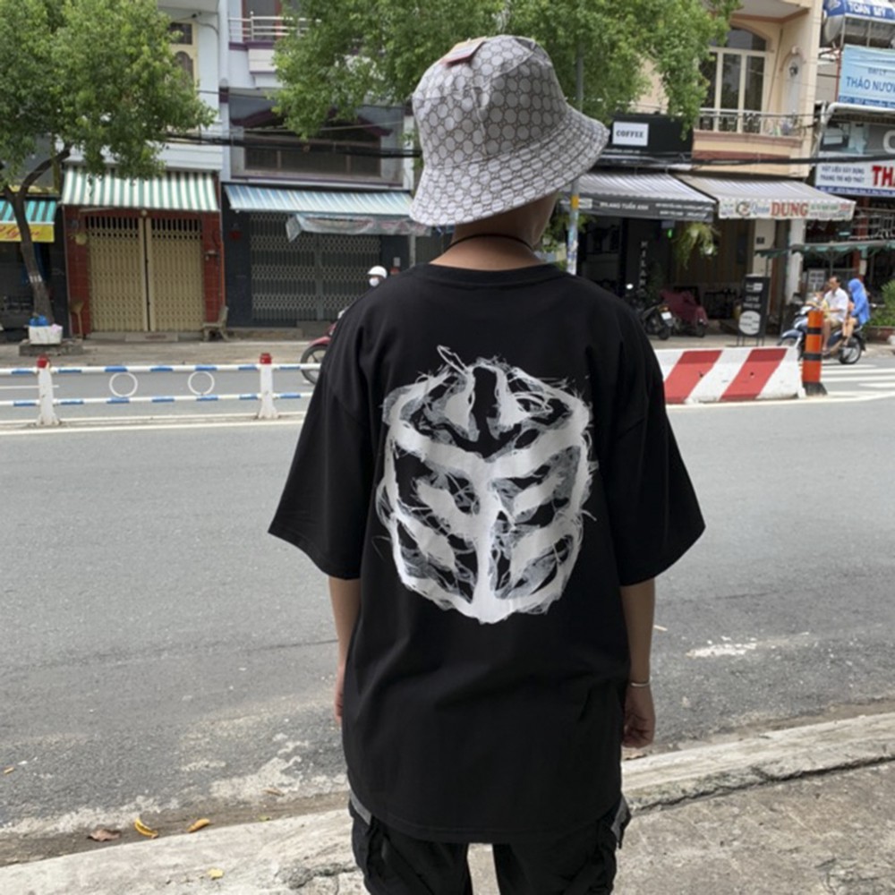 Áo thun nam nữ tay lỡ Cube Smoke Tee form rộng Unisex Oversize thoáng mát cao cấp giá rẻ KING SPORT