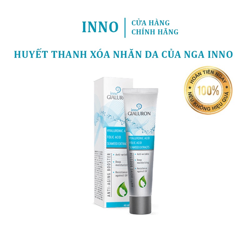 Huyết Thanh Xóa Nhăn Da Của Nga - Chống Lão Hóa Giảm Nếp Nhăn Rãnh Cười Vết Chân Chim Kem Inno- 40ml