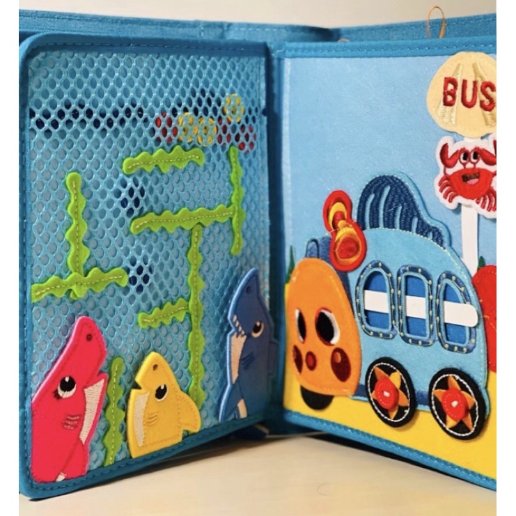 SÁCH VẢI + BALO PINKFONG