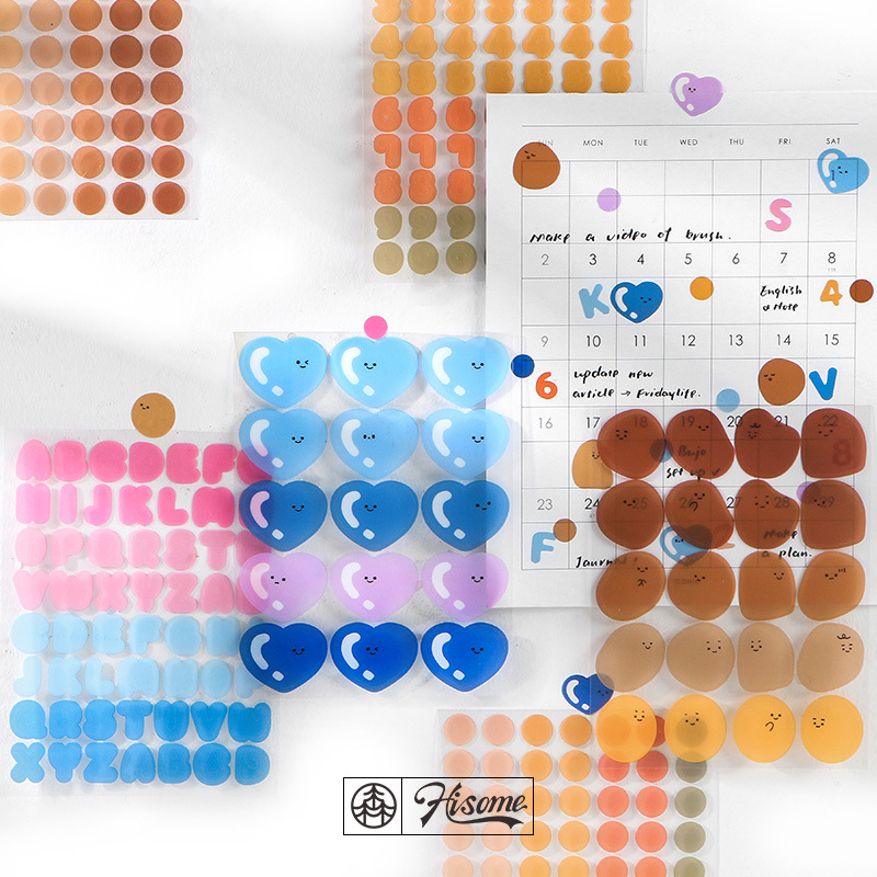 Bộ 3 Tờ Giấy Dán Trang Trí Đa Năng Hình Hoa Xinh Xắn