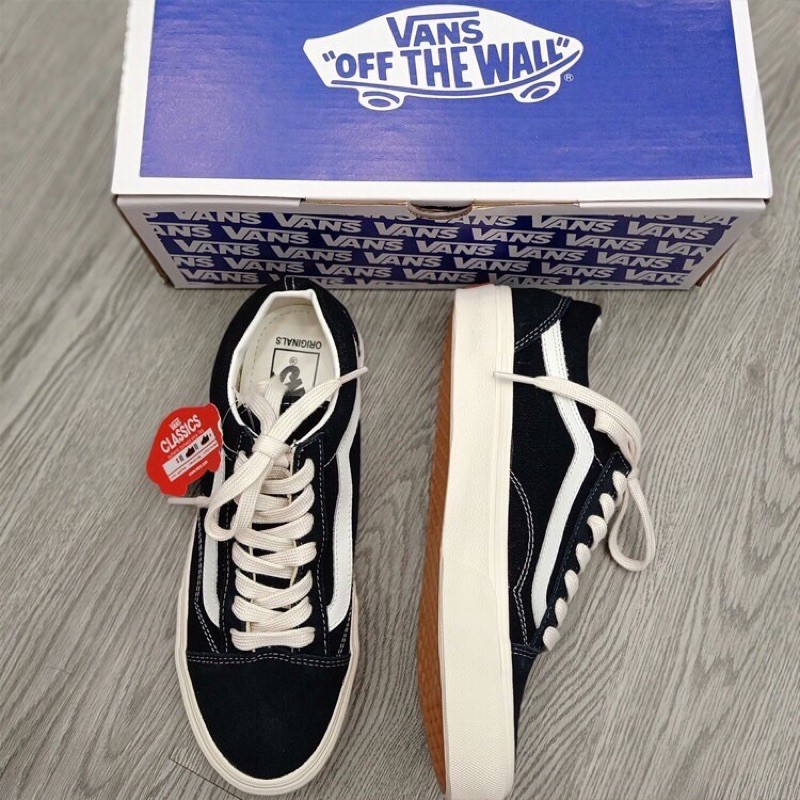 ( Hot Trend ) Giày thể thao vans old skool đen nhung! Yuno Stores | BigBuy360 - bigbuy360.vn