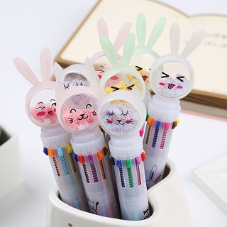 Bút bi đầu kim tuyến nhiều màu thời trang