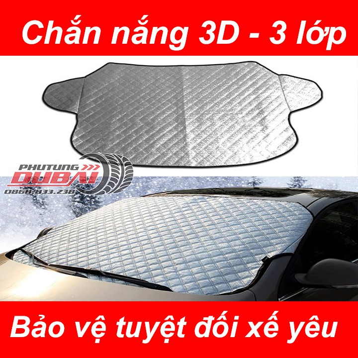 Tấm Chắn Nắng Xe Hơi 3D Cao Cấp