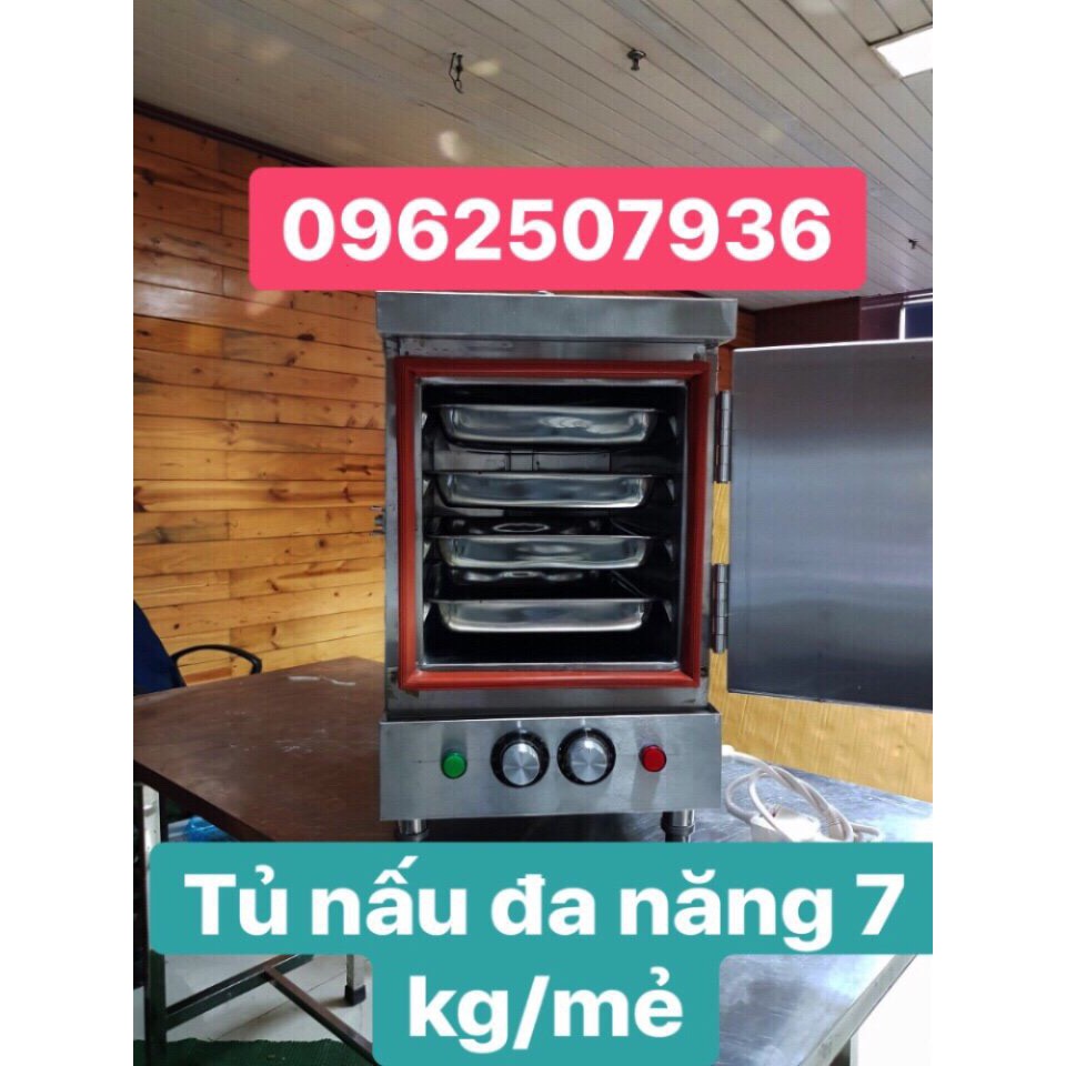 Tủ Nấu Cơm 4 Khay Điện Tự Động VinSun Và Hấp Thực Phẩm Đa Năng VinSun Inox 2 Lớp Bền Đẹp