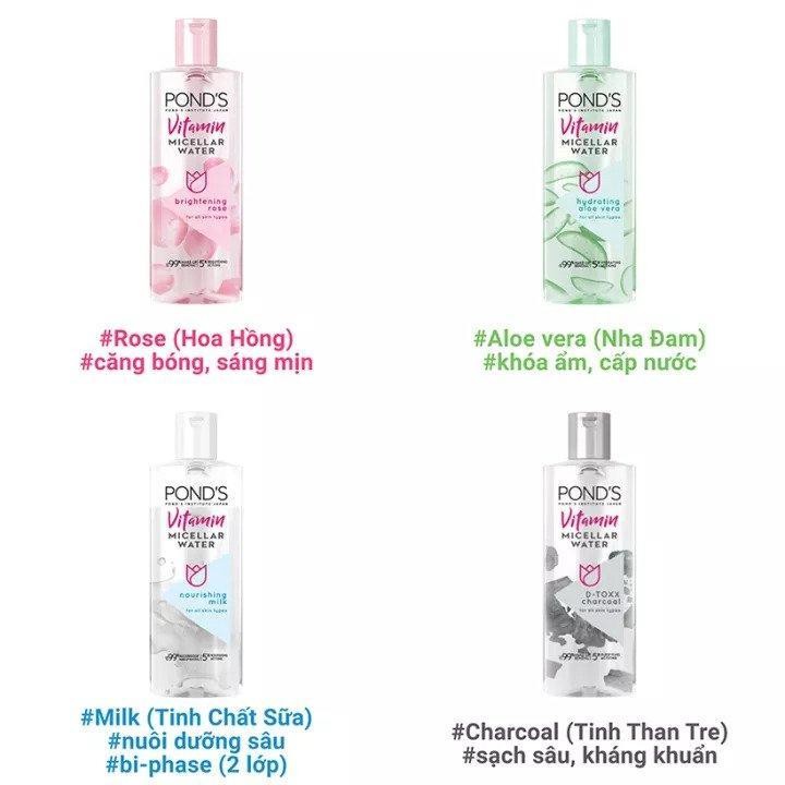 Nước tẩy trang Vitamin Pond's Micellar Water 100ml | BigBuy360 - bigbuy360.vn