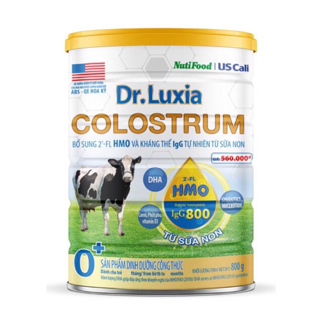 Sữa dr.luxia colostrum 0+ (800g)