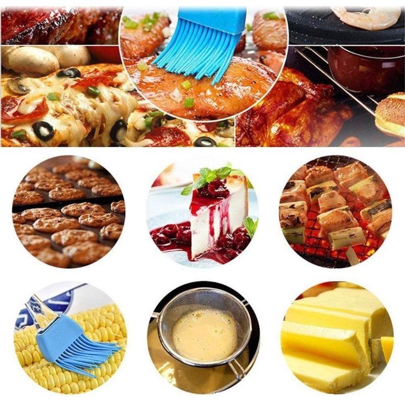 Chổi Quét Dầu Ăn, Phết Bơ, Ướp Gia Vị Mặt Bánh, Đồ Nướng, Cọ Quét Đa Năng
