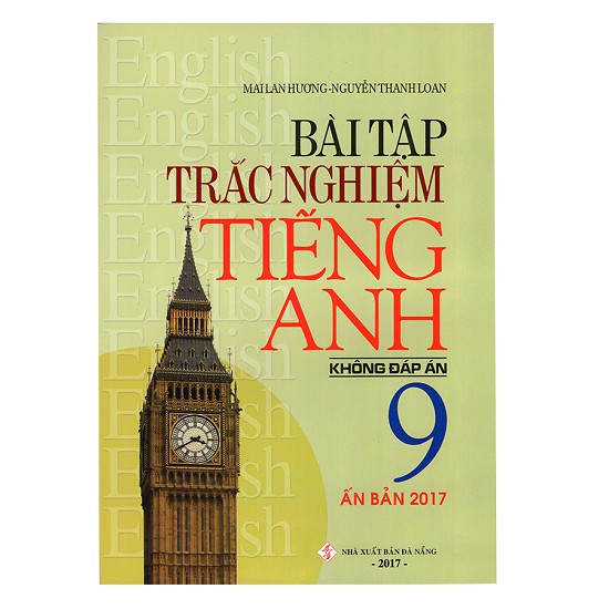 Sách - Bài tập trắc nghiệm tiếng anh lớp 9 (không đáp án) - 2487526147125