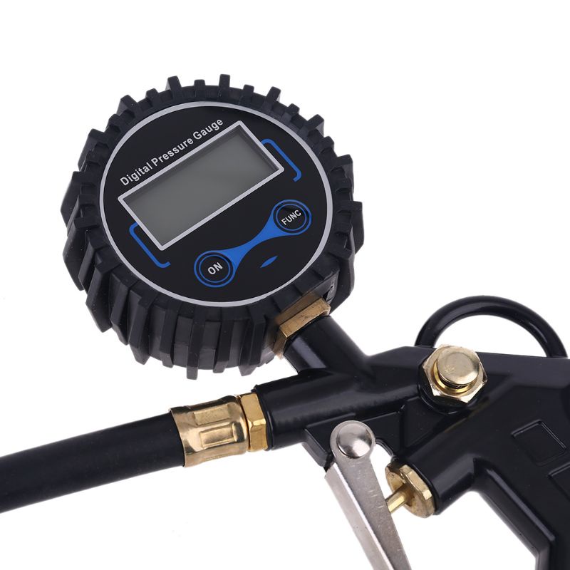 Dụng Cụ Đo Áp Suất Lốp Xe Có Màn Hình LED Hiển Thị