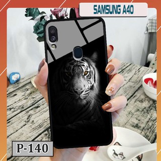 Ốp Samsung Galaxy A40 - lưng kính in hình 3D